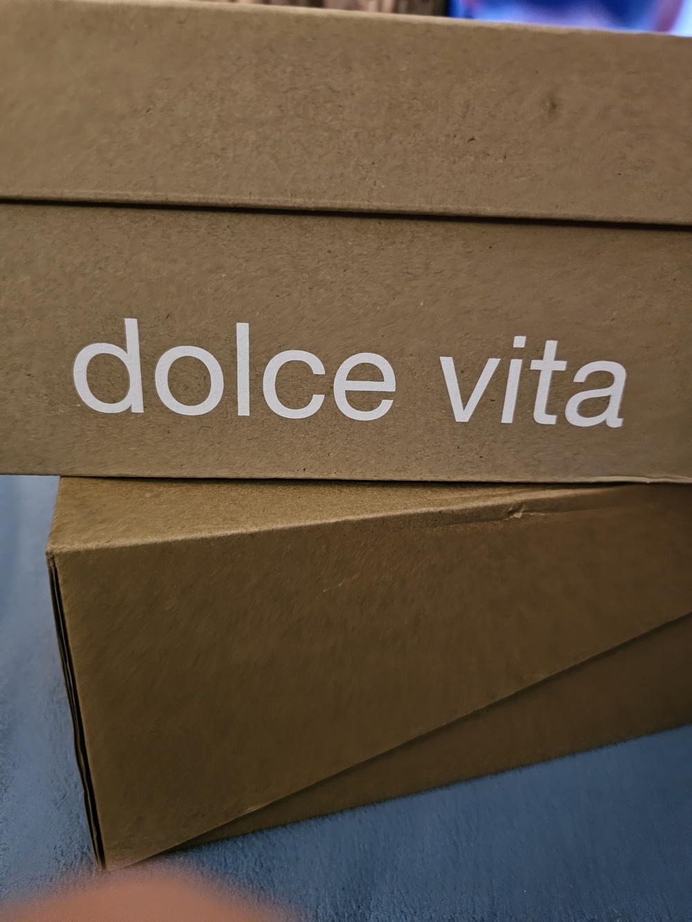Dolce Vita Tan and Natural Braided Slide Sandals - Picture 5 of 7